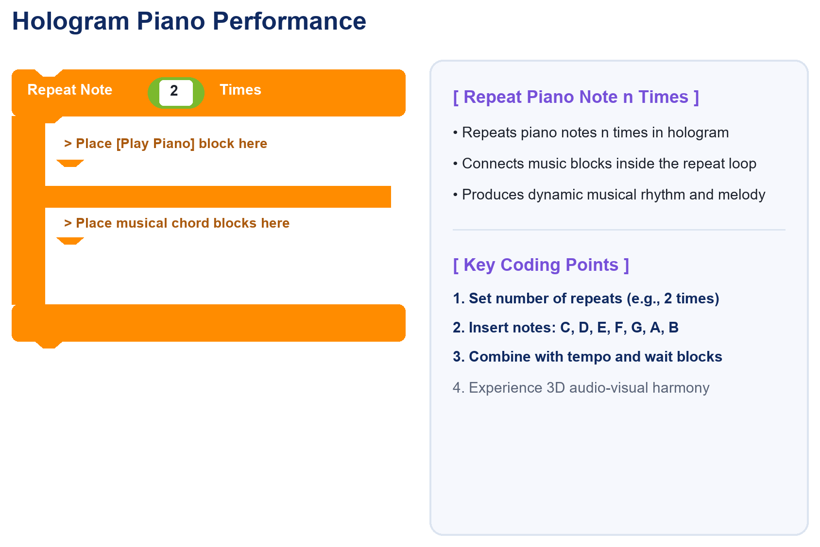 Hologram Piano