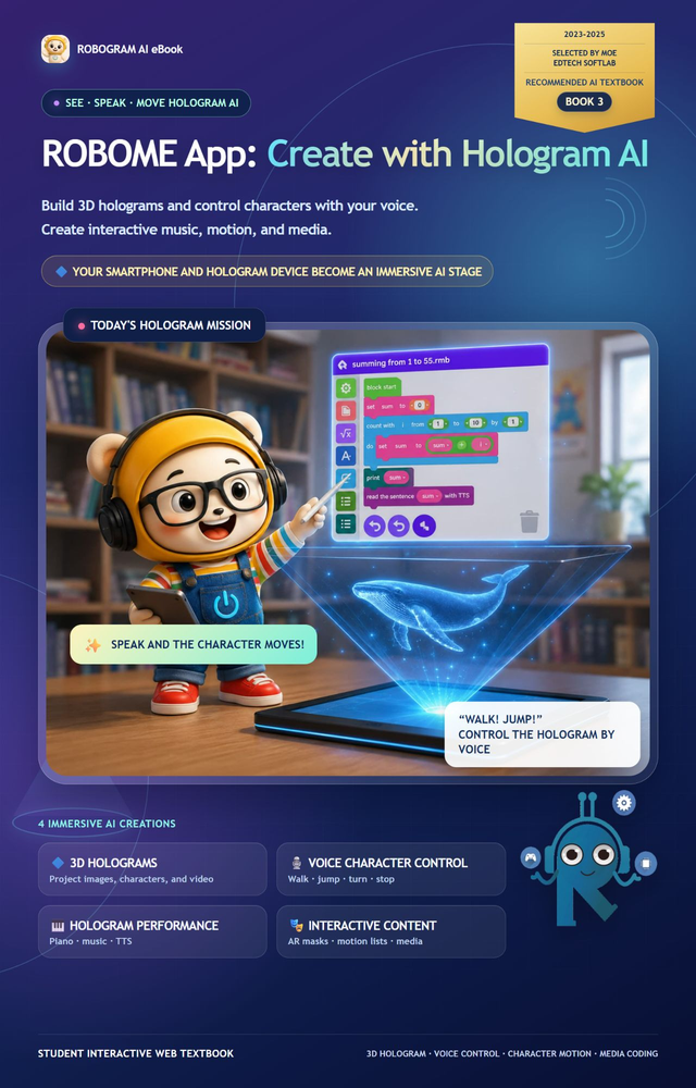Robome App: Create Hologram AI